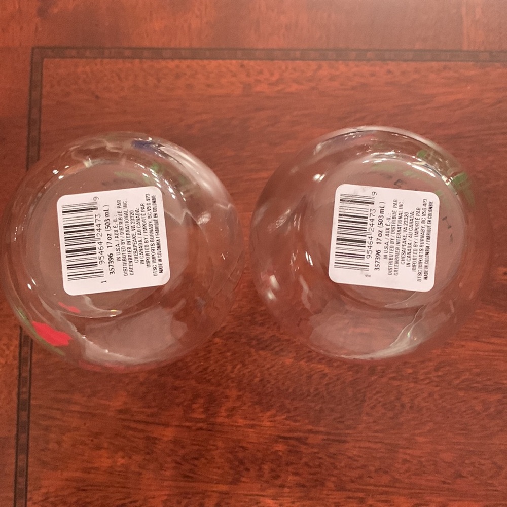 Christmas Wine Glasses (2) “Forget the elf” I’d rather have wine … - Picture 6 of 8